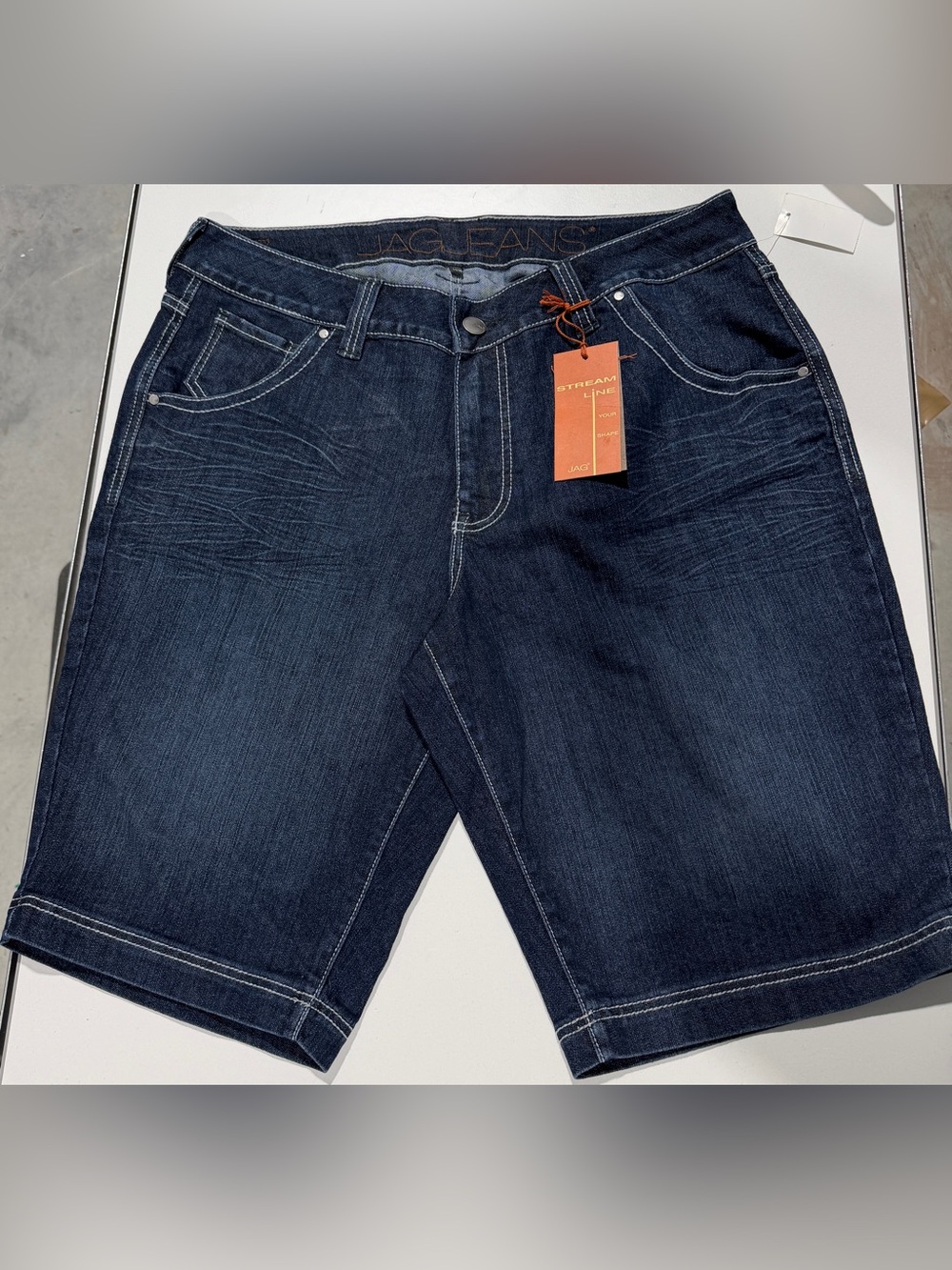 NWT Jag Lindsey Plus Size Bermuda Shorts, Size 14 14W